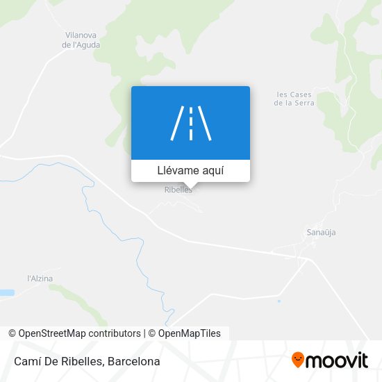 Mapa Camí De Ribelles