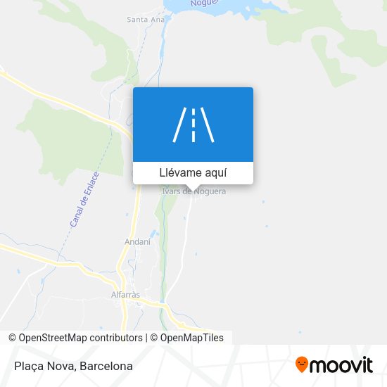 Mapa Plaça Nova