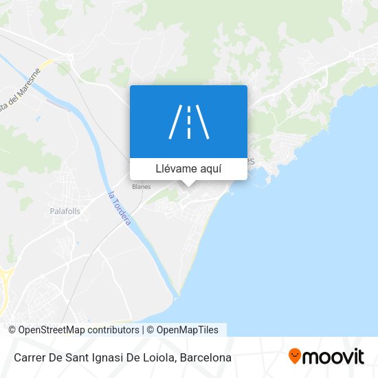 Mapa Carrer De Sant Ignasi De Loiola