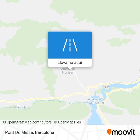 Mapa Pont De Missa