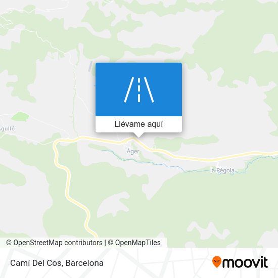 Mapa Camí Del Cos