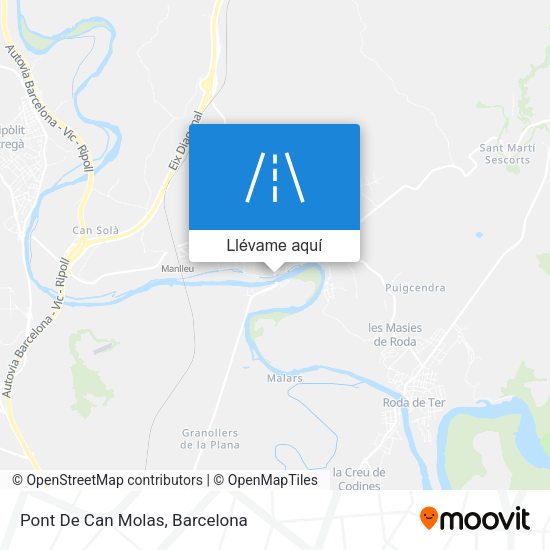 Mapa Pont De Can Molas