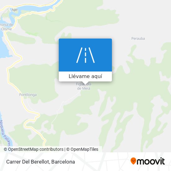 Mapa Carrer Del Berellot