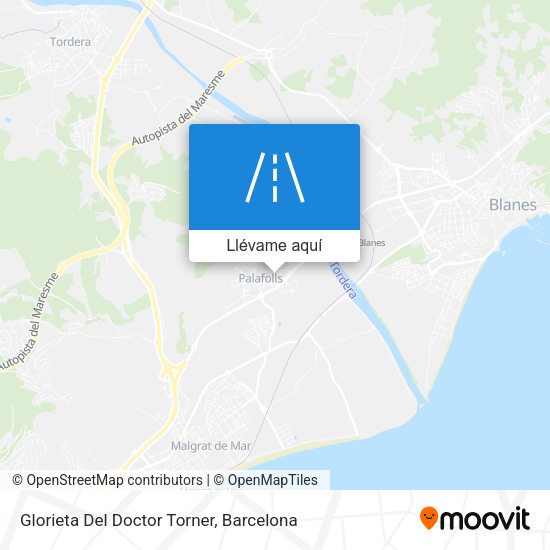 Mapa Glorieta Del Doctor Torner