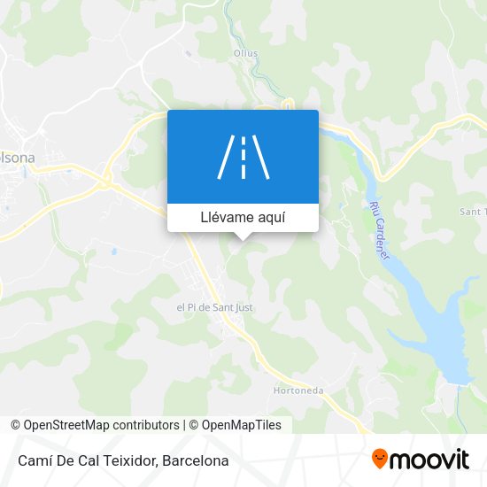 Mapa Camí De Cal Teixidor