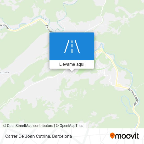 Mapa Carrer De Joan Cutrina