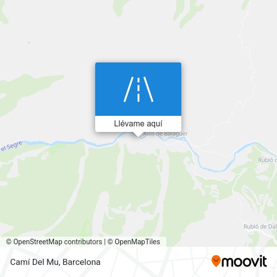 Mapa Camí Del Mu