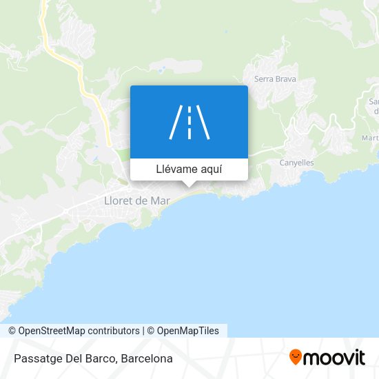 Mapa Passatge Del Barco