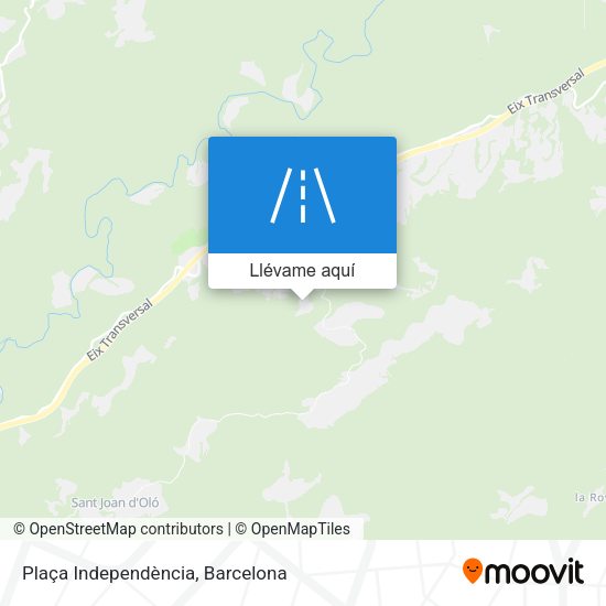 Mapa Plaça Independència