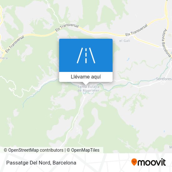 Mapa Passatge Del Nord