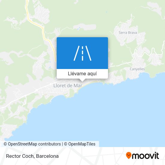 Mapa Rector Coch