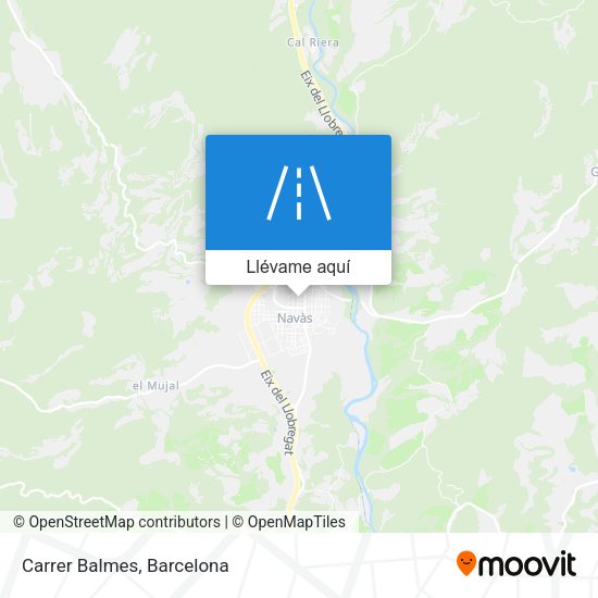 Mapa Carrer Balmes