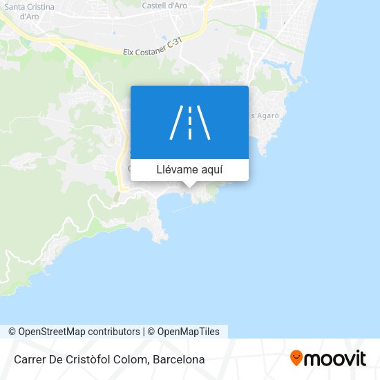 Mapa Carrer De Cristòfol Colom