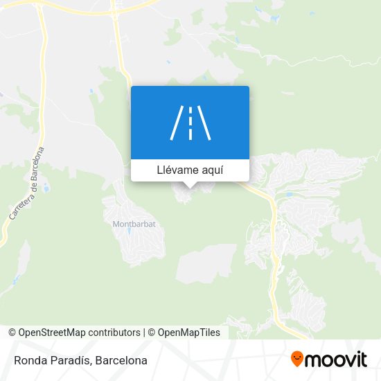 Mapa Ronda Paradís