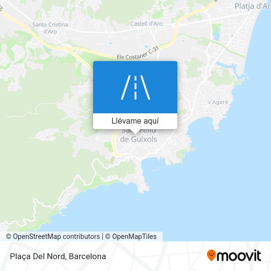 Mapa Plaça Del Nord