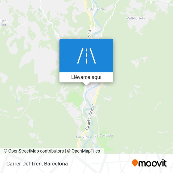 Mapa Carrer Del Tren