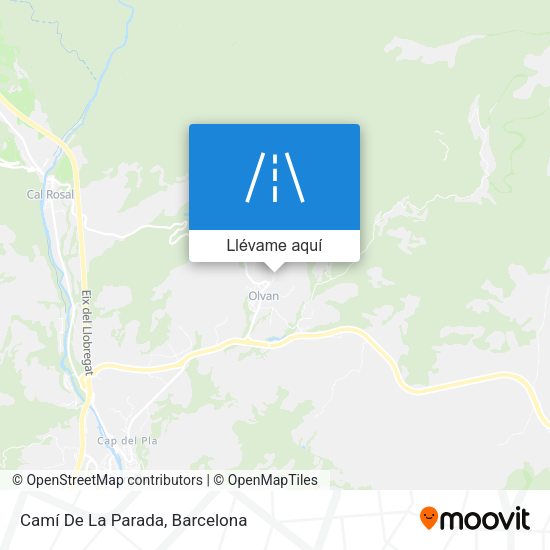 Mapa Camí De La Parada