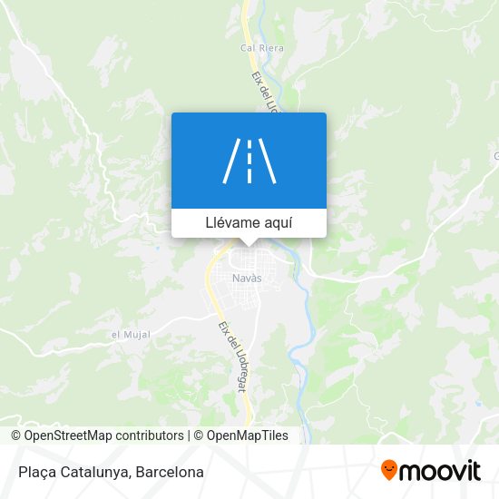 Mapa Plaça Catalunya