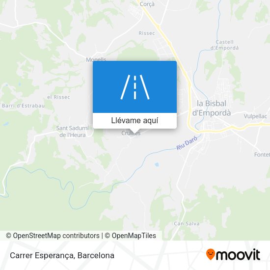 Mapa Carrer Esperança