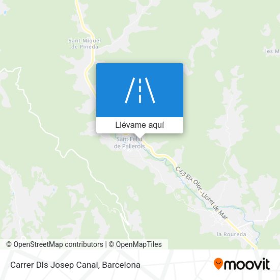 Mapa Carrer Dls Josep Canal