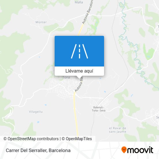 Mapa Carrer Del Serraller