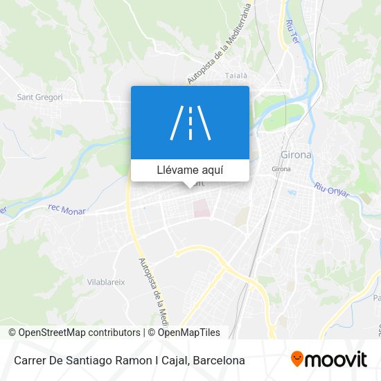 Mapa Carrer De Santiago Ramon I Cajal