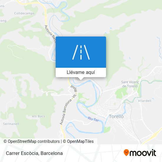 Mapa Carrer Escòcia