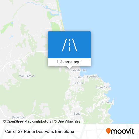 Mapa Carrer Sa Punta Des Forn
