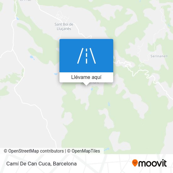 Mapa Camí De Can Cuca