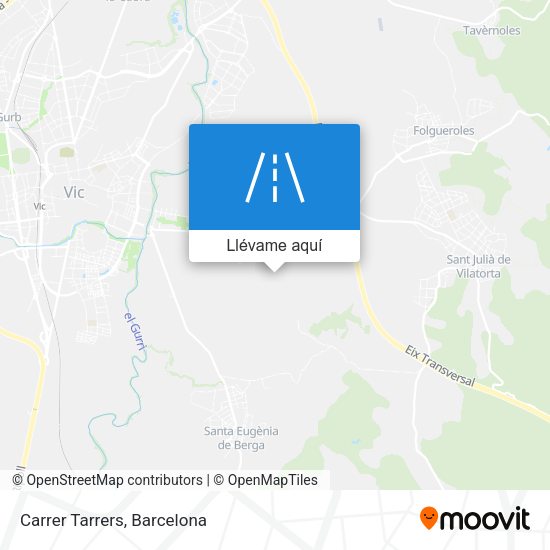 Mapa Carrer Tarrers
