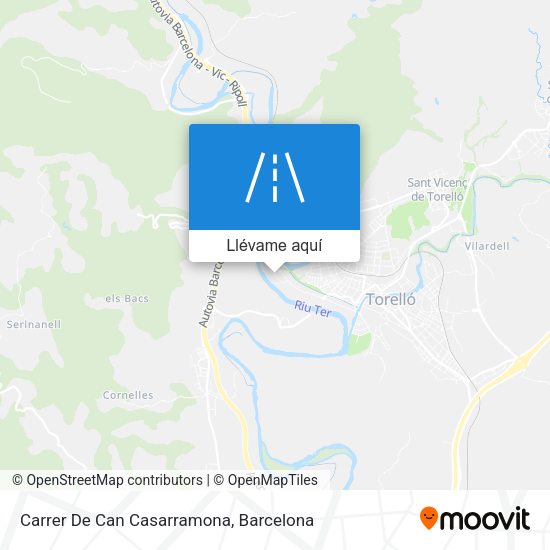 Mapa Carrer De Can Casarramona