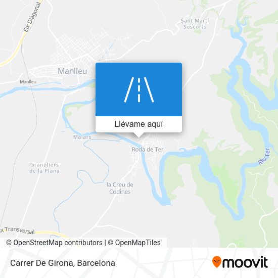 Mapa Carrer De Girona