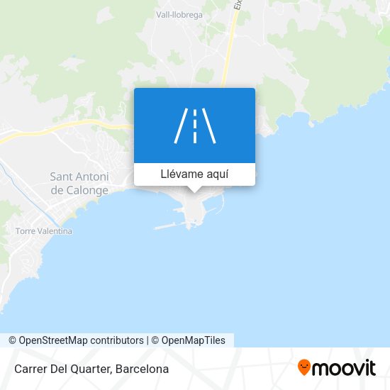 Mapa Carrer Del Quarter