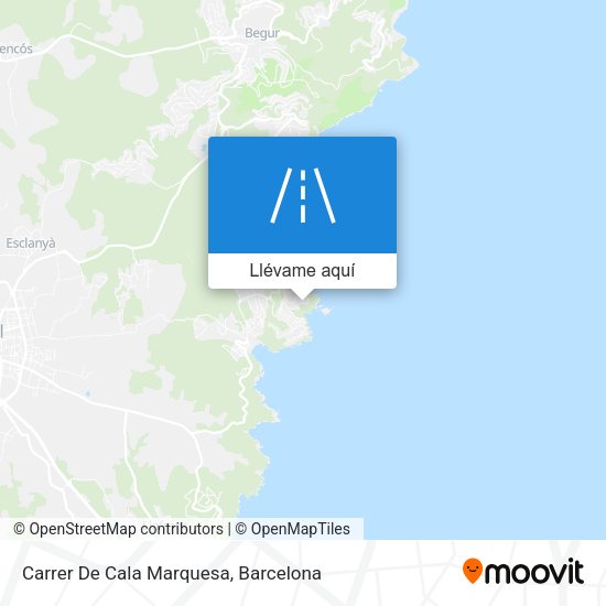 Mapa Carrer De Cala Marquesa