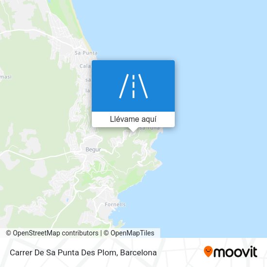 Mapa Carrer De Sa Punta Des Plom