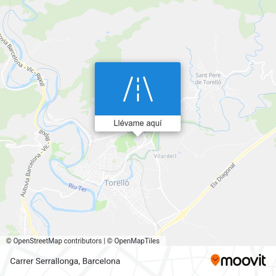 Mapa Carrer Serrallonga