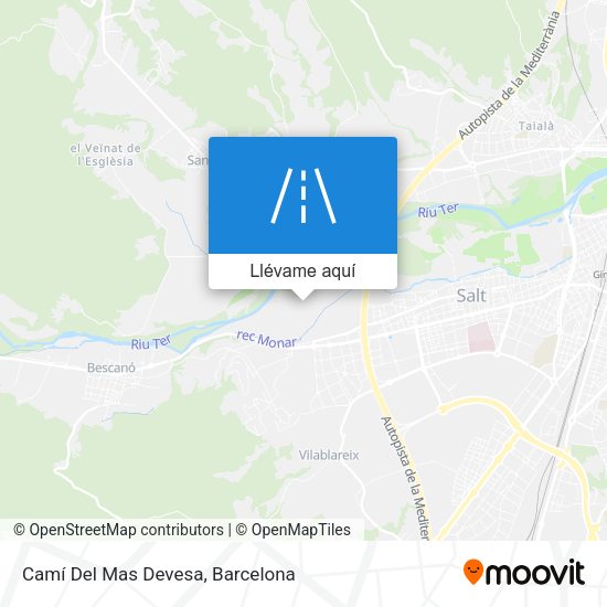 Mapa Camí Del Mas Devesa