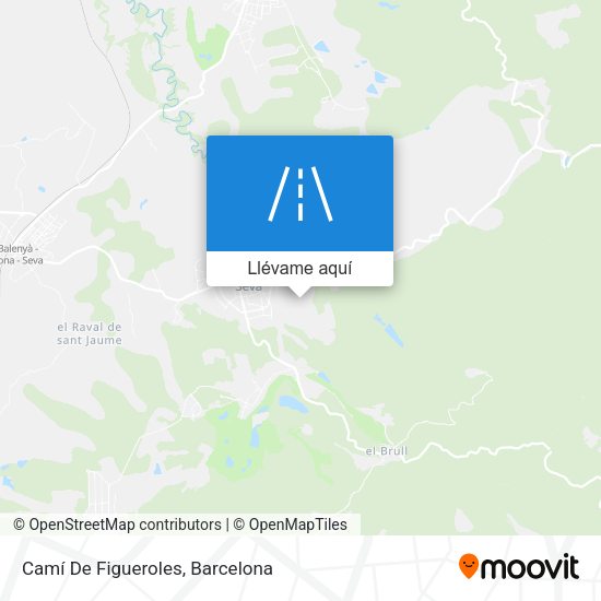 Mapa Camí De Figueroles