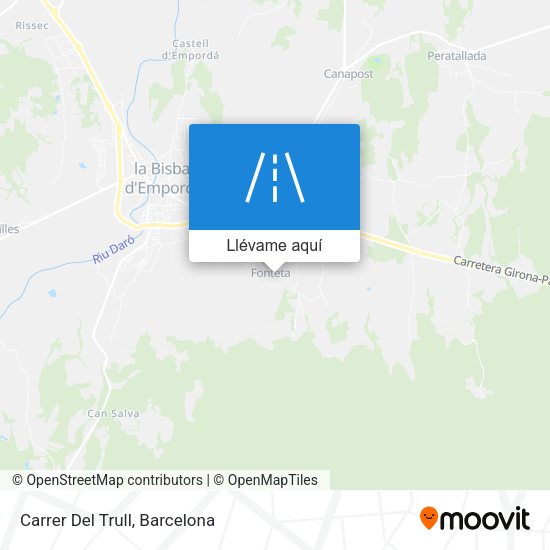 Mapa Carrer Del Trull