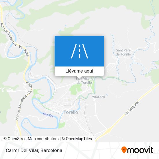 Mapa Carrer Del Vilar