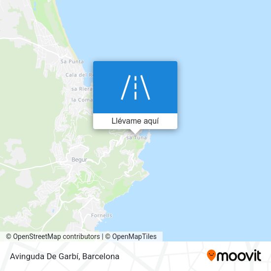 Mapa Avinguda De Garbí