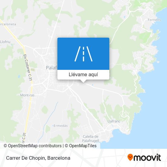 Mapa Carrer De Chopin