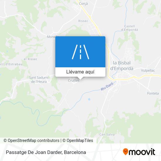 Mapa Passatge De Joan Darder