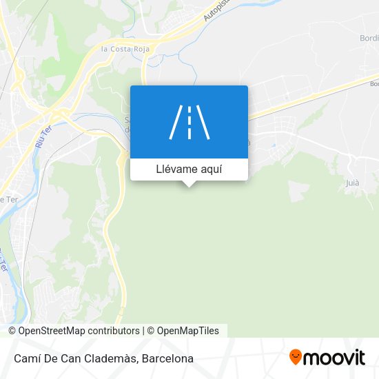 Mapa Camí De Can Clademàs