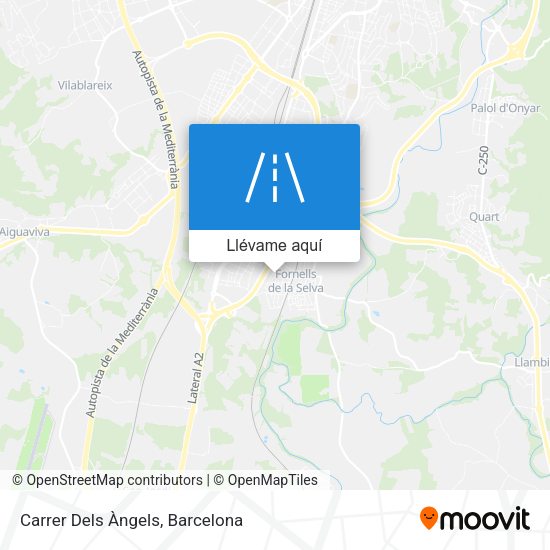 Mapa Carrer Dels Àngels