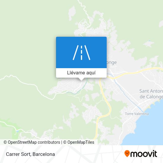 Mapa Carrer Sort