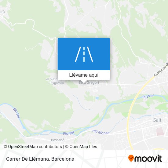 Mapa Carrer De Llémana