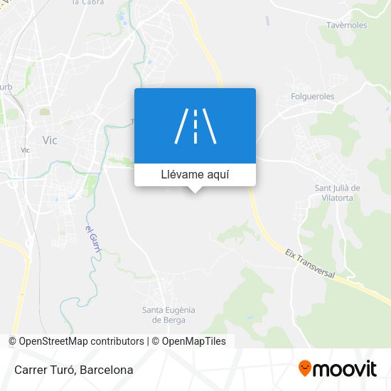 Mapa Carrer Turó