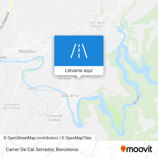 Mapa Carrer De Cal Serrador