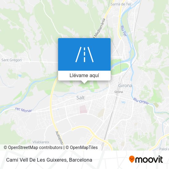 Mapa Camí Vell De Les Guixeres
